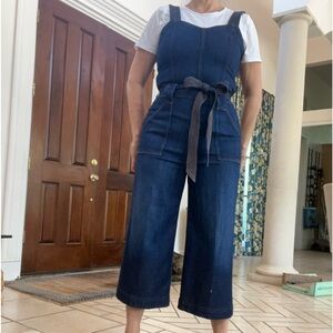 7 For All Mankind denim overalls
